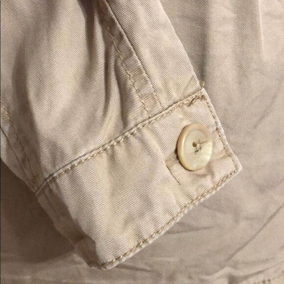 Gap Factory Tan Safari Utility Jacket Size M - Picture 10 of 13